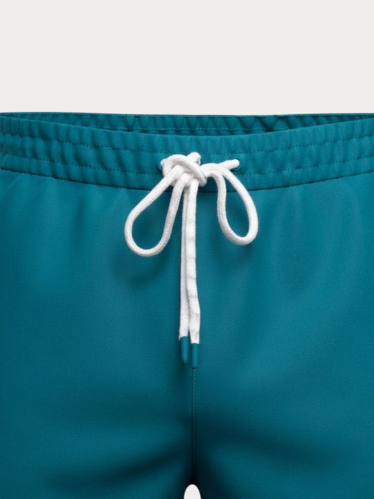 Haiti Men's Swimwear Shorts Medium Green / Blue
