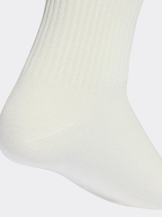 adidas 3-Streifen Sportsocken Beige 3 Paare