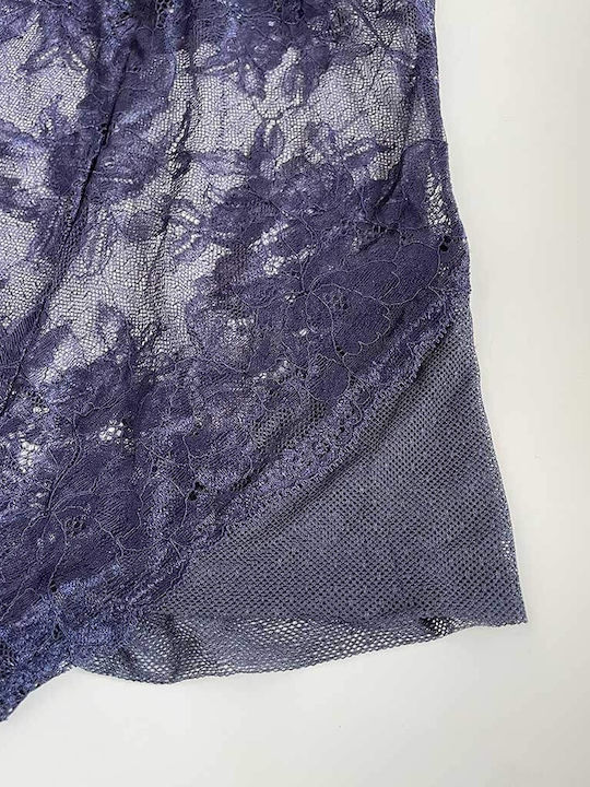 Lormar Μπλε Κορμάκι Δαντέλα Fastosa 03734i