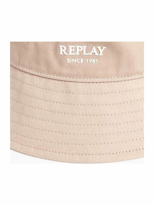Replay Καπέλο Bucket Μπεζ