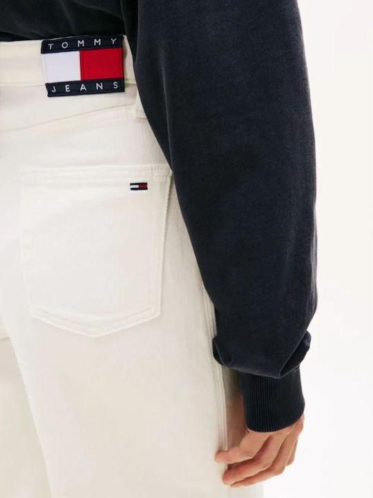 Claire Hr Women's Jean Pants White