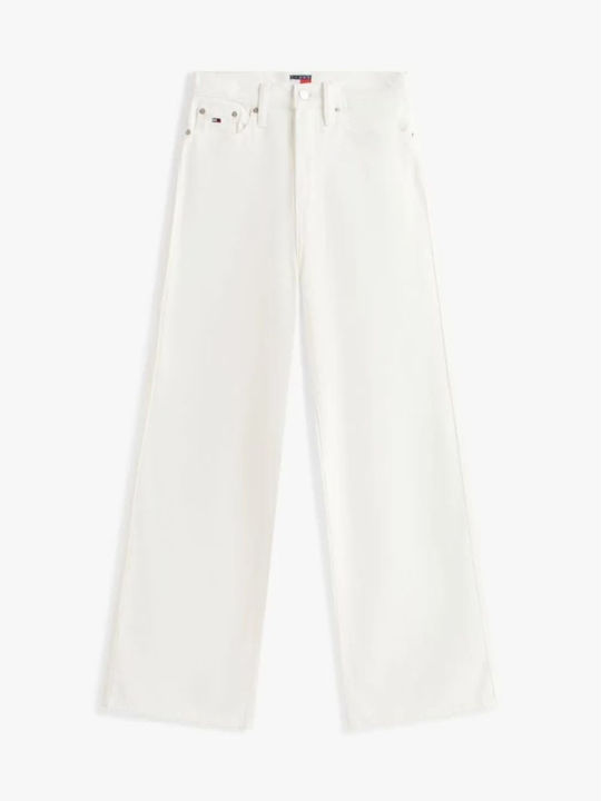 Claire Hr Women's Jean Pants White