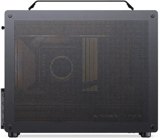 Jonsplus Z20 Gaming Mini Tower Κουτί Υπολογιστή με Πλαϊνό Παράθυρο Μαύρο