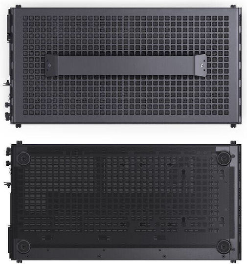 Jonsplus Z20 Gaming Mini Tower Κουτί Υπολογιστή με Πλαϊνό Παράθυρο Μαύρο