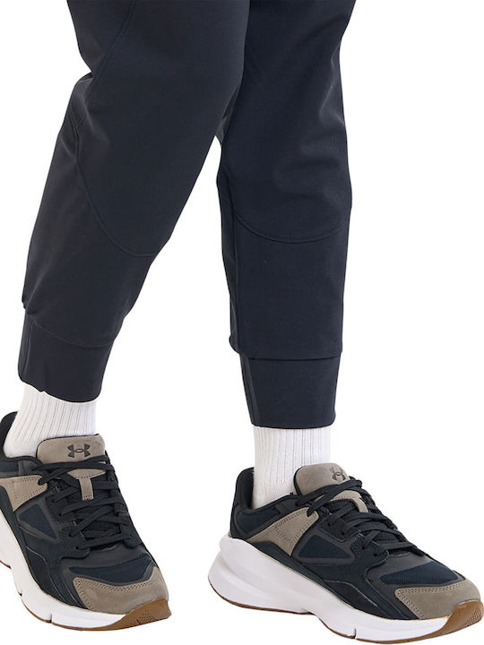 Unstoppable Παντελόνι Φόρμας με Λάστιχο Fleece Black