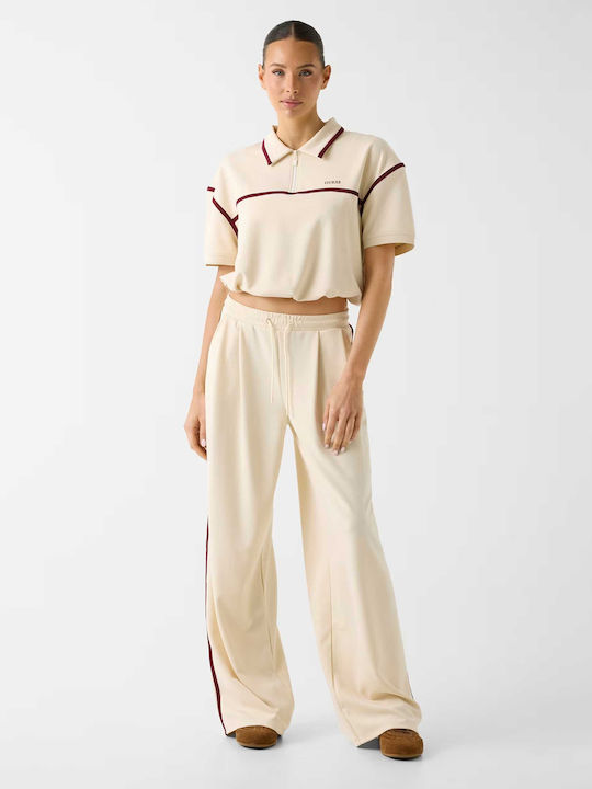 Beige Women's Sweatpants V6GB01K2914 G047