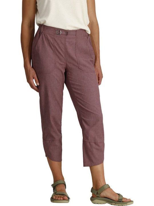 Royal Robbins Damen Kurze Bergsteigerhose Lila