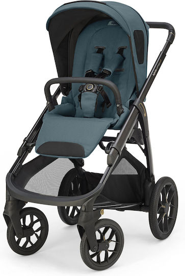 Inglesina Aptica XT Duo Reversible 2 in 1 Baby Stroller Suitable for Newborn Himalaya Blue / Total Black 12.6kg