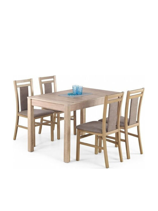 Esszimmer Houston 804 5Stück 76x75cm