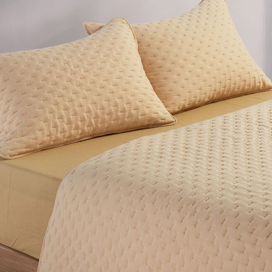 Nef-Nef Homeware Adelle Ημίδιπλο Yellow 180x240cm Nef-Nef Homeware Adelle Ημίδιπλο Yellow 180x240cm