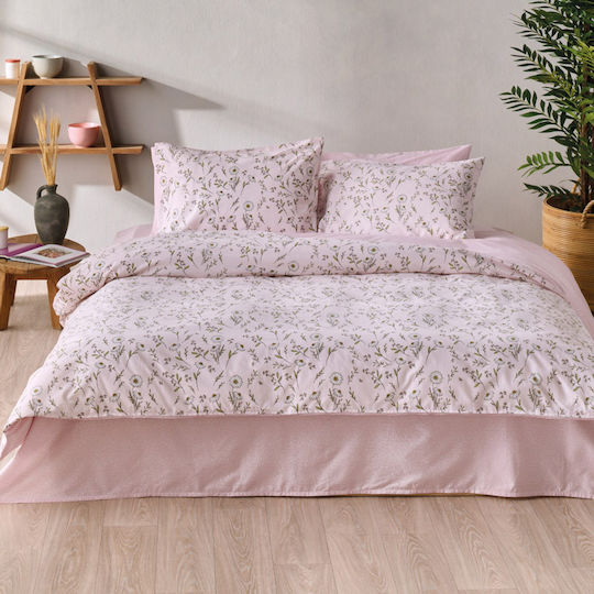 Kentia Rogelia Σετ Κουβερλί Υπέρδιπλο Βαμβακερό 14 220x240cm
