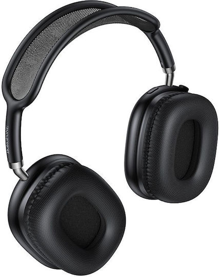 Borofone BO36 Tone Wireless Wired Over Ear Headphones With 30 Hours Playing Time Black