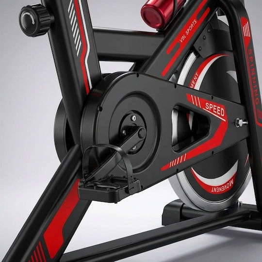 VSL Sports AeroRide 300® Spin Bike Magnetic with Wheels