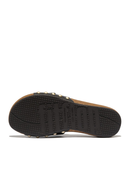 Leder Flache Sandalen Für Damen Braun