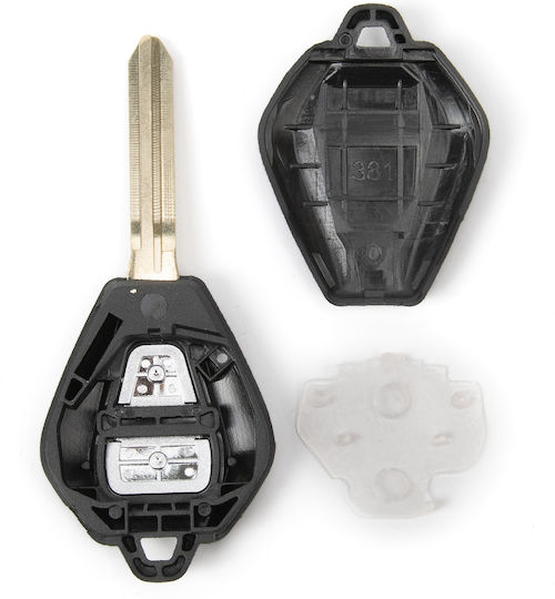 Κέλυφος Κλειδιού Αυτοκινήτου Isuzu D-max 2008-2012 2 Κουμπιά Toy43r
