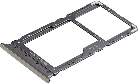 Clappio Sim Tray Redmi 15 5G 4G Hybrid Dual Nano Sim Microsd Slot Graue