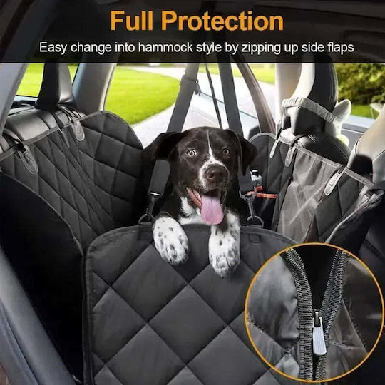 VSL Sports PetShield Pro Wasserdicht Sitzbezug Autozubehör für Hunde 140x209cm Schwarz