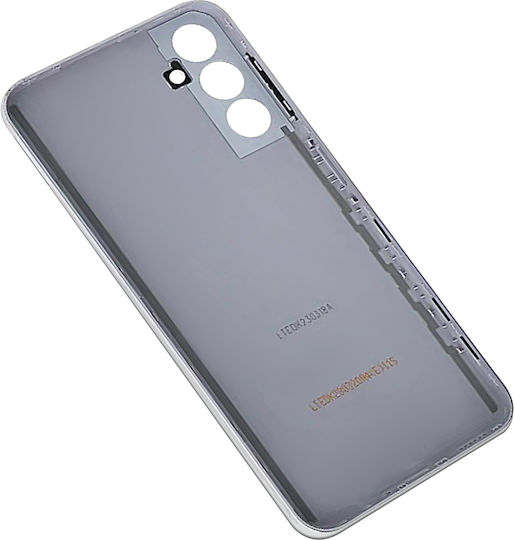 Clappio Capac Baterie De Înlocuire Galaxy A34 5g Decupaje Modul Cameră Argintiu
