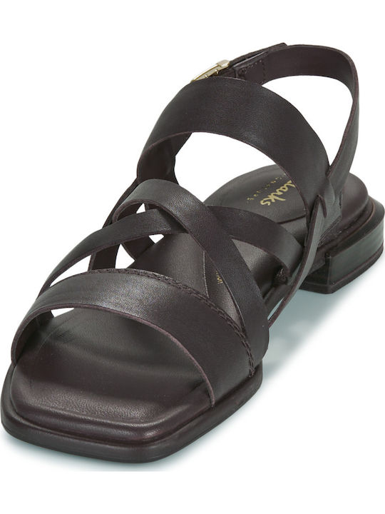 Ariany Strap Sandale Damă Maro