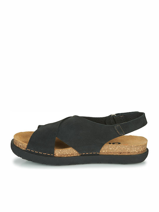 Γυναικεία Σανδάλια Flatforms Μαύρα