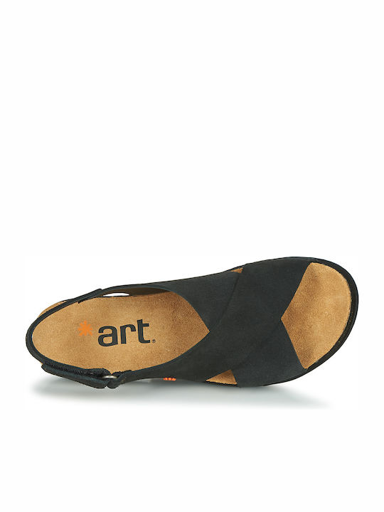 Γυναικεία Σανδάλια Flatforms Μαύρα