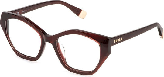 Furla Eyeglass Frames Vfu869 0848 Size 52 Mm