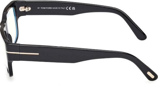 Tom Ford Ft6034-b 001 Eyeglass Frames 54 Size 54 Mm
