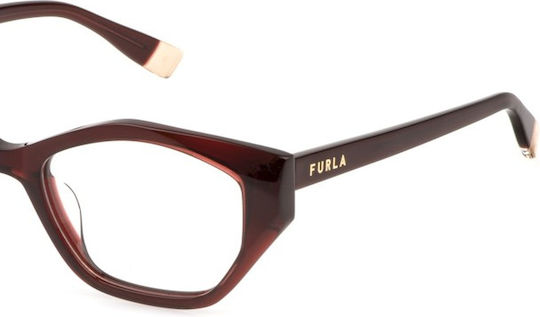 Furla Eyeglass Frames Vfu869 0848 Size 52 Mm