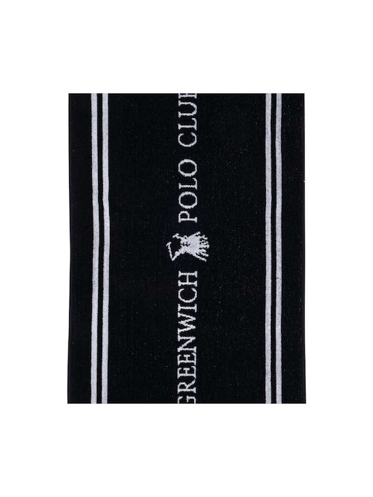 Greenwich Polo Club Essential Cotton Black Gym Towel 45x90cm