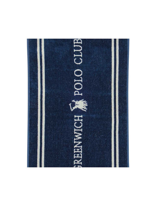 Greenwich Polo Club Essential Πετσέτα Γυμναστηρίου Βαμβακερή Μπλε 45x90cm