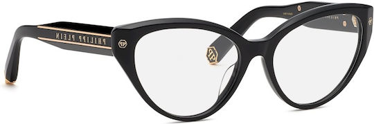 Philipp Plein Eyeglass Frames Vpp052m 0700 Size 54 Mm