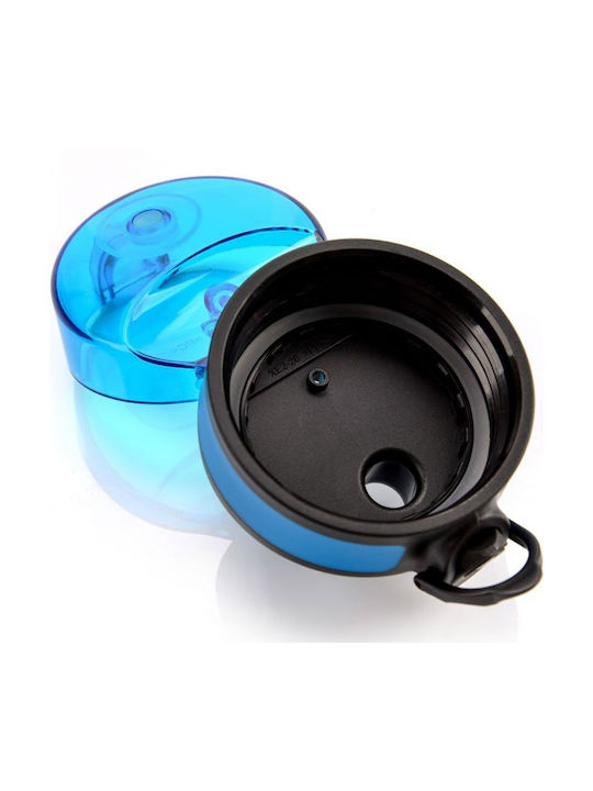 Meteor Παγούρι Πλαστικό 650ml Μπλε
