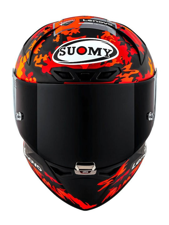 Suomy S1-XR Bagnaia Replica 2025 Матиран Каска За Мотор Full Face ECE 22.06 / FIM 1400 гр с Pinlock