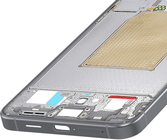 Samsung Original Cadru Central Galaxy S25 Fe Pachet Service Negru
