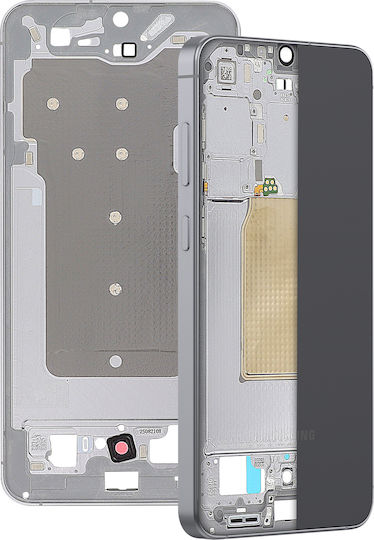 Samsung Original Cadru Central Galaxy S25 Fe Pachet Service Negru