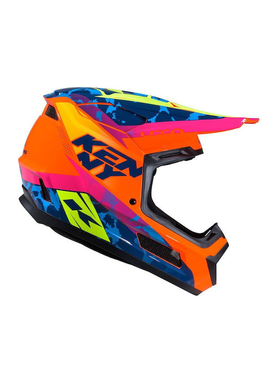 Kenny MX Performance Graphic+ Socal Motorcycle Helmet Motocross ECE 22.06 1259gr