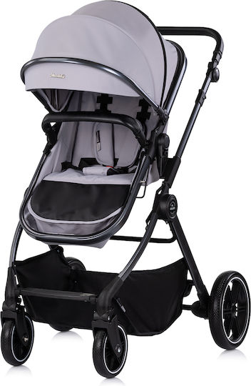 Chipolino Pearl Reversible 2 in 1 Baby Stroller Suitable for Newborn Platinum