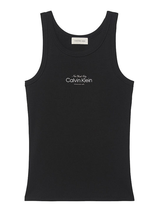 Women's Cotton Sleeveless Blouse Black