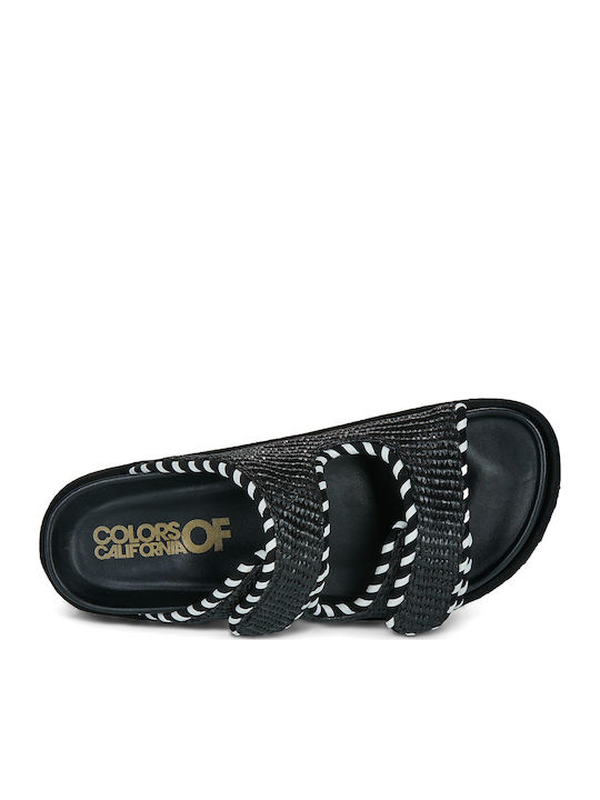 Women's Flat Sandals Black