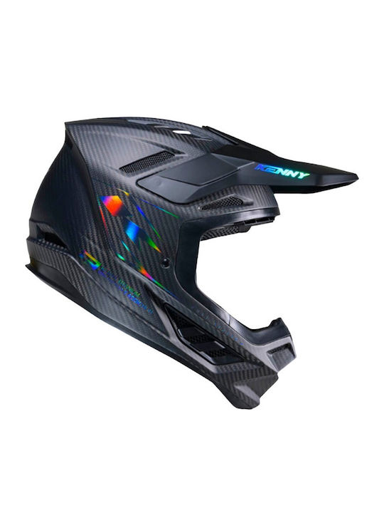 Kenny MX Titanium Matt Holographic Motorcycle Helmet Motocross ECE 22.06 1175gr