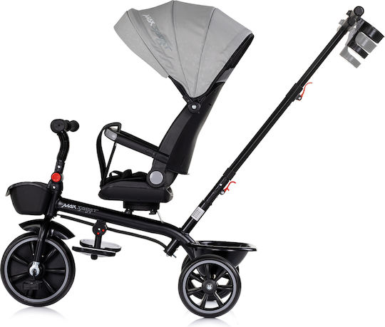 Chipolino Max Sport mit Elterngriff für 1.5+ Jahre Grau
