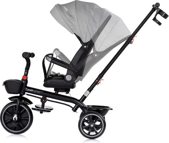Chipolino Max Sport mit Elterngriff für 1.5+ Jahre Grau