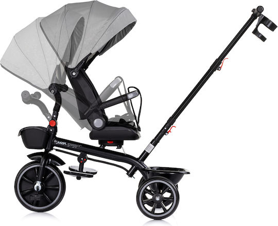 Chipolino Max Sport mit Elterngriff für 1.5+ Jahre Grau