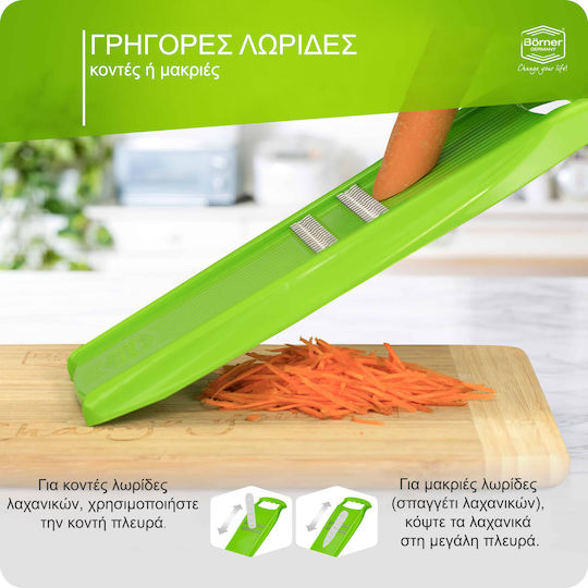 Borner Cutter Julienne Roko Verde