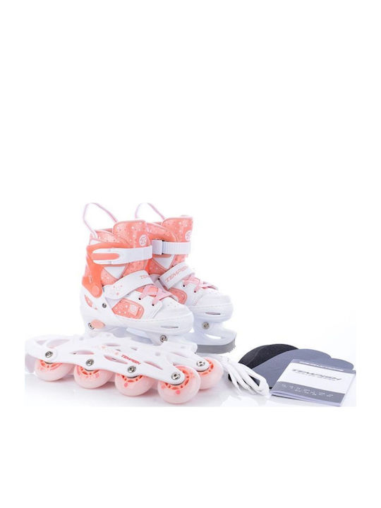 Tempish Duo Inline Adjustable White Children's Rollers