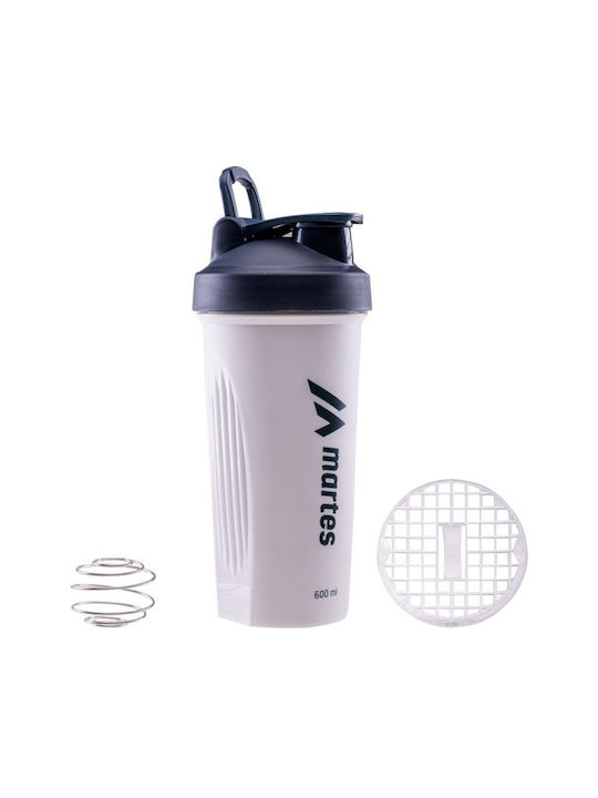 Martes Agitator De Proteine 600ml Din Oțel Inoxidabil Gri