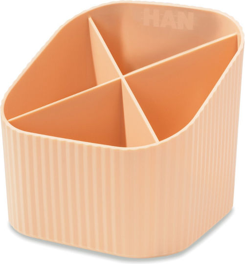 Han Bleistift Halter Han Re-loop Recyceltes Pp Pastell-Orange