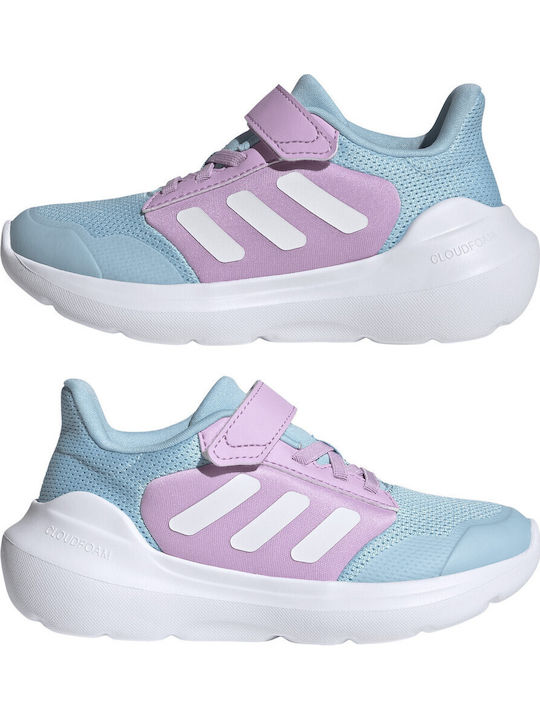 Tensaur Run 3.0 El Kids Sports Shoes Running with Hoop & Loop Closure Turquoise