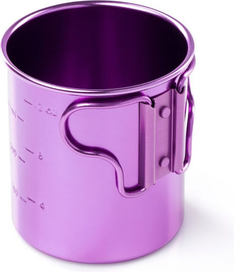 GSI Outdoors Keramiktasse Mit Deckel Lila 414ml