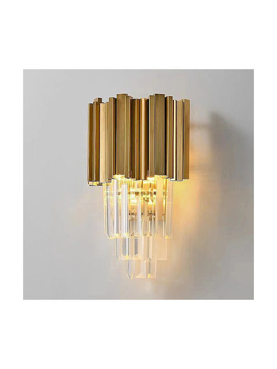 Home Lighting Regalia Lămpi De Perete Auriu 25x40cm